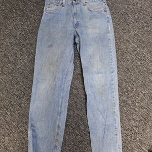 Carhartt Men's Light Blue Straight Jeans